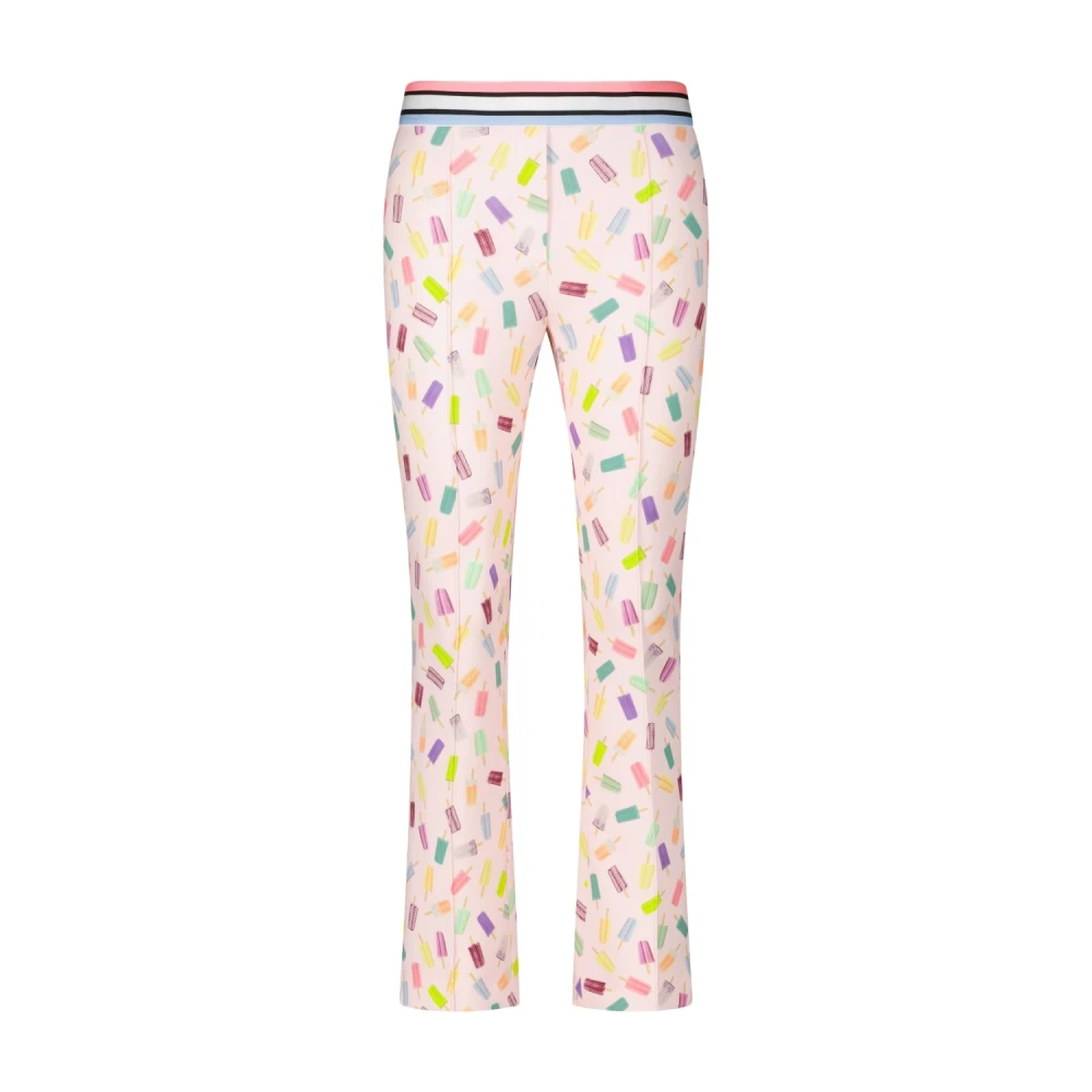 Marc Cain Sommar Is Tryck Byxor Multicolor, Dam