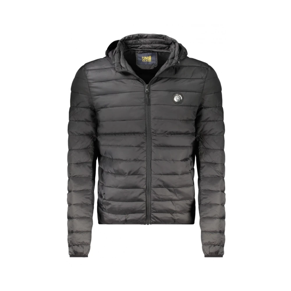 Cavalli Class Quilted Jacket - Male - Winter Jackets - Black - M - Jackets