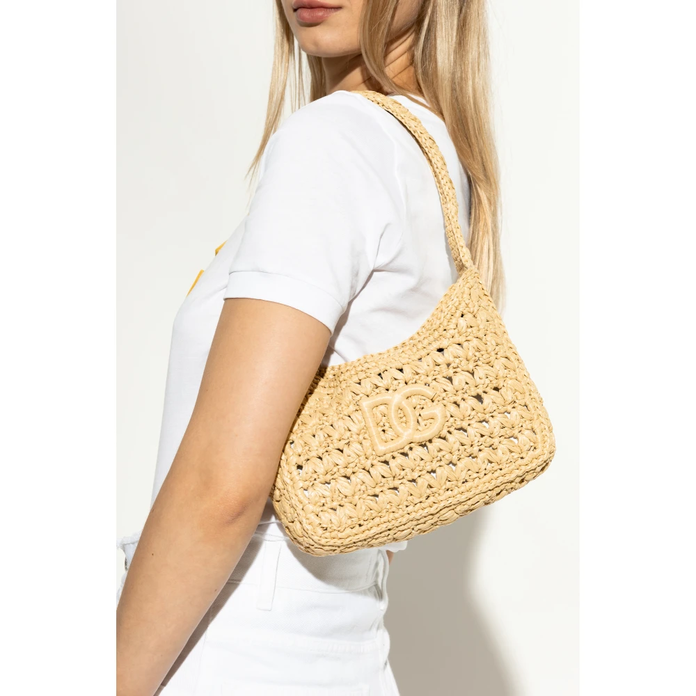 Dolce & Gabbana Schoudertas 3.5 Beige Dames