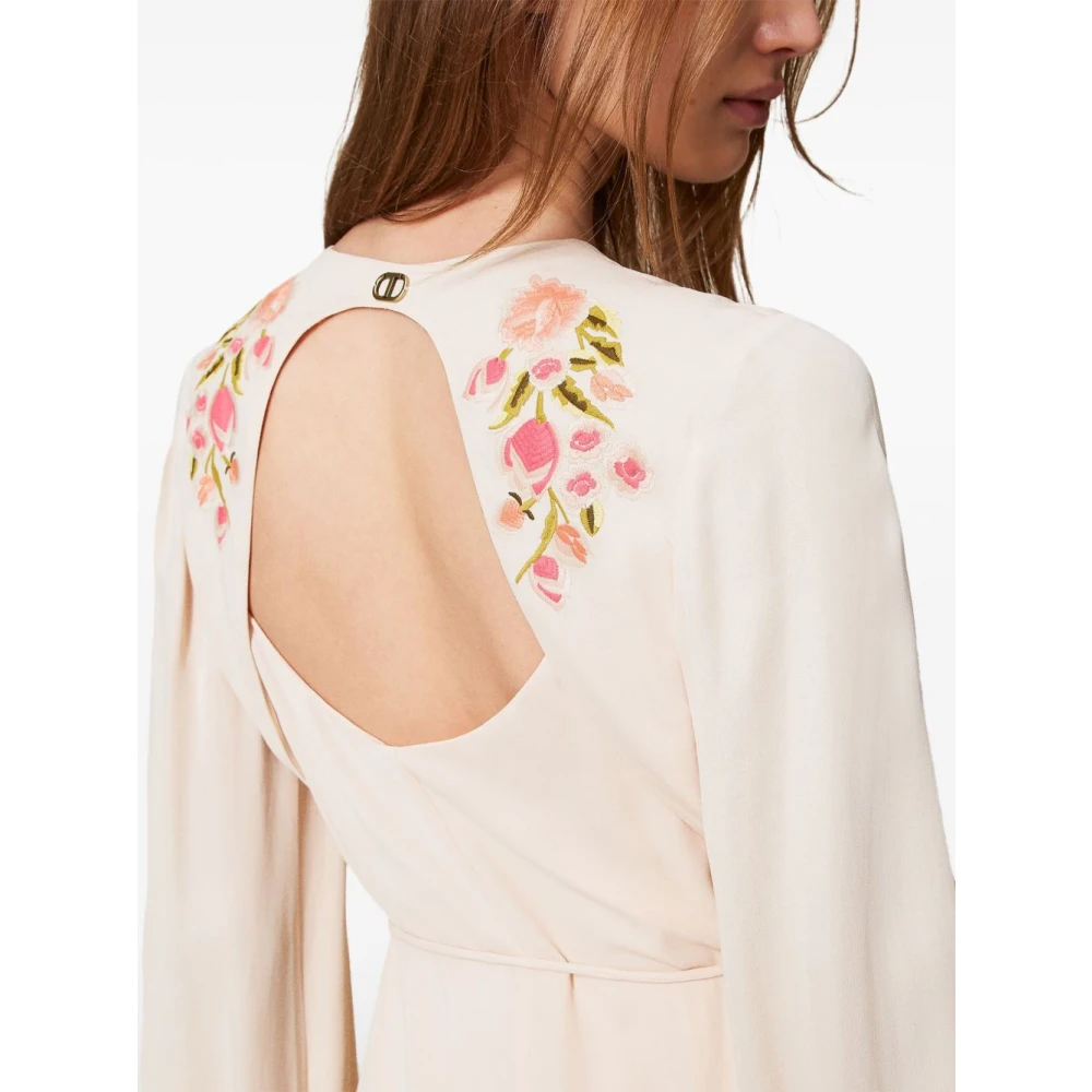 Twinset Multicolor Jurk voor Vrouwen Beige Dames