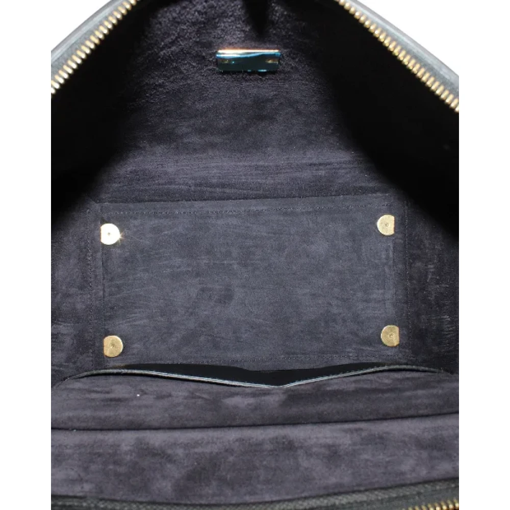 Celine Vintage Pre-owned Leather celine-bags Black Dames