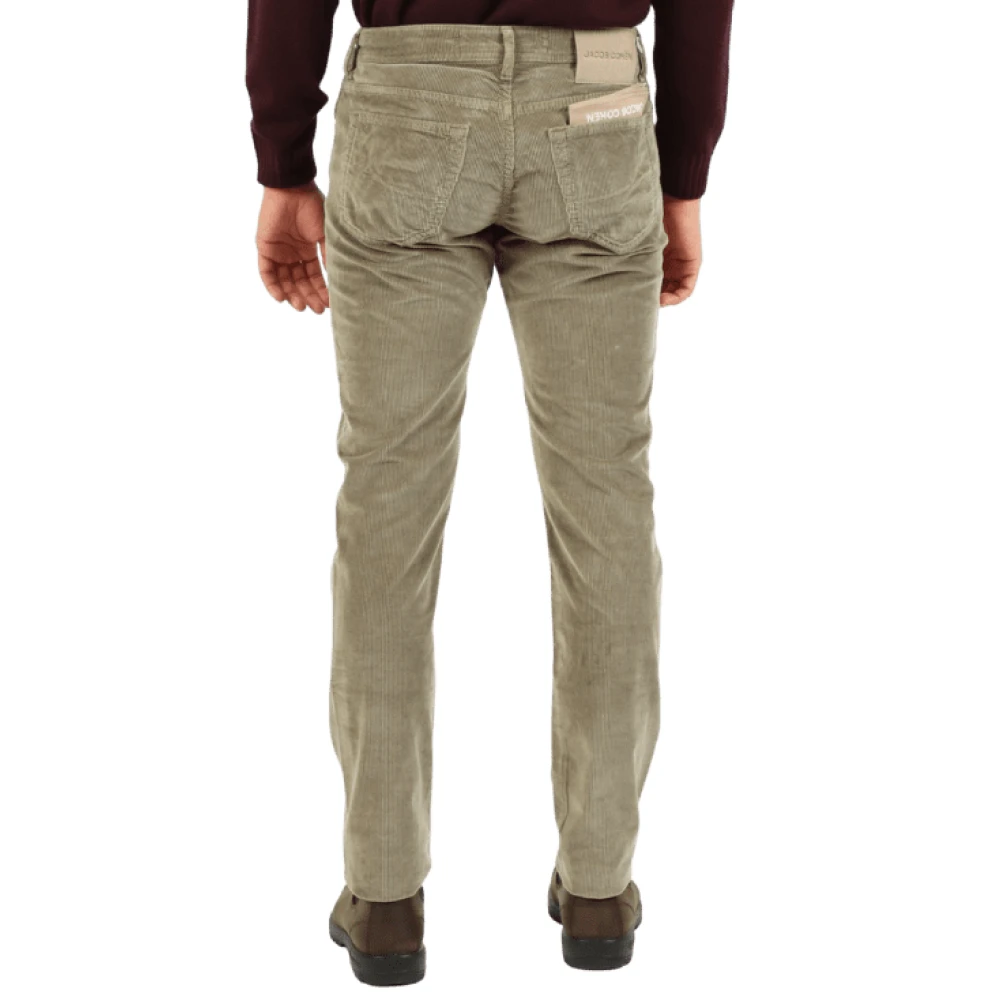Jacob Cohën Slim Bard Denim Jeans in Tortora Green Heren