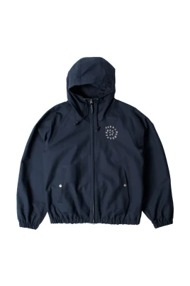 Circular Rain Logo Cotton Shell Jacket