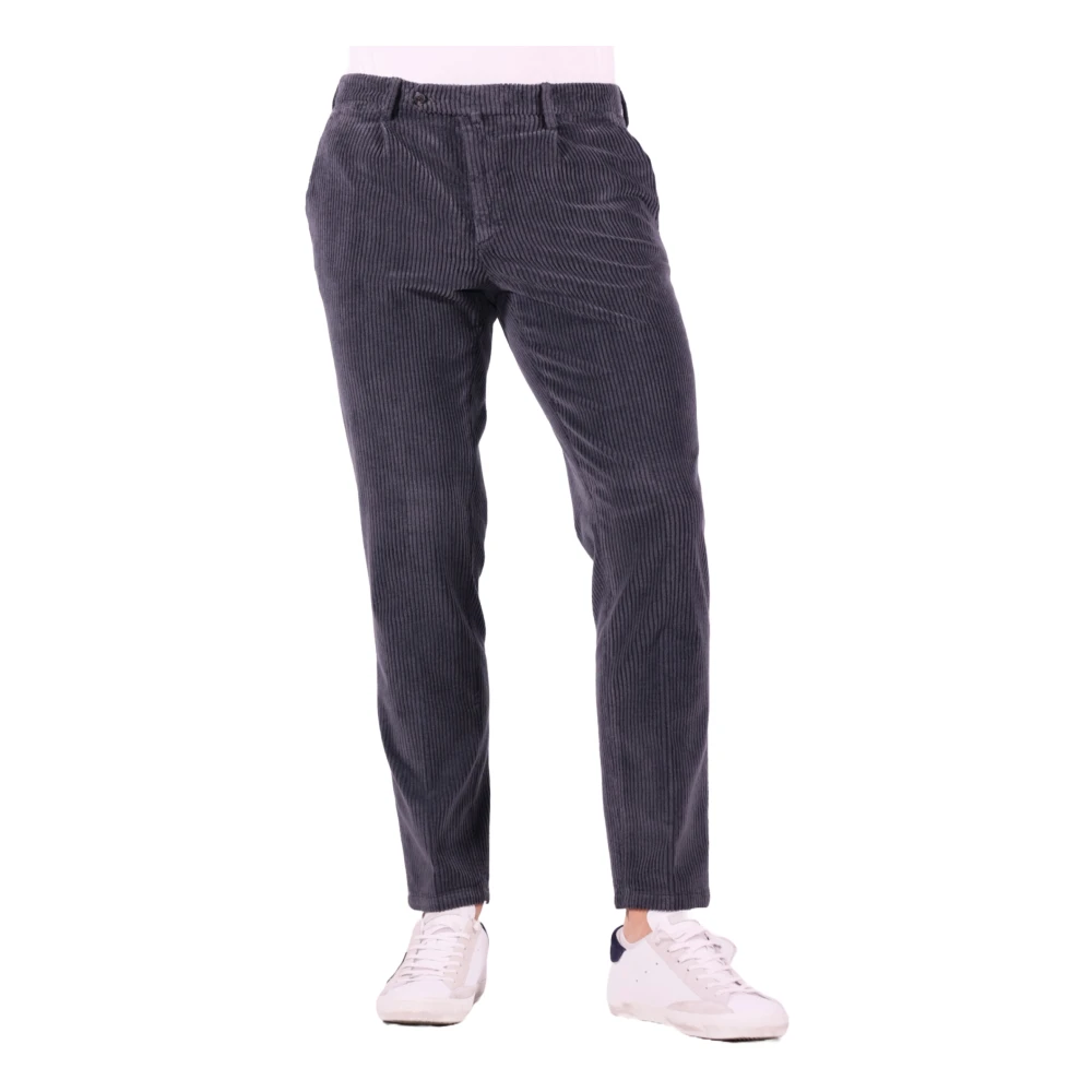 Briglia Grijze Katoenen Broek Gray Heren