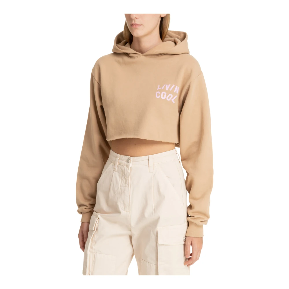 Livincool Hoodie Beige Dames