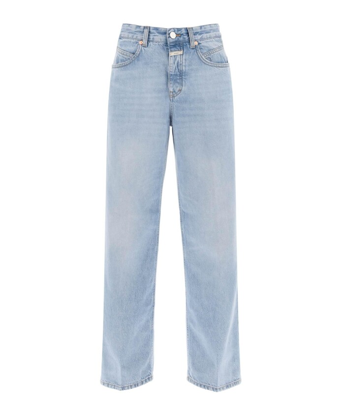 Jeans larghi con taglio affusolato, Closed, Donna