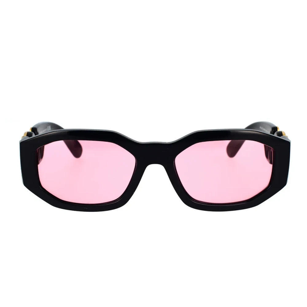Versace Unisex Svart Medusa Biggie Solglasögon