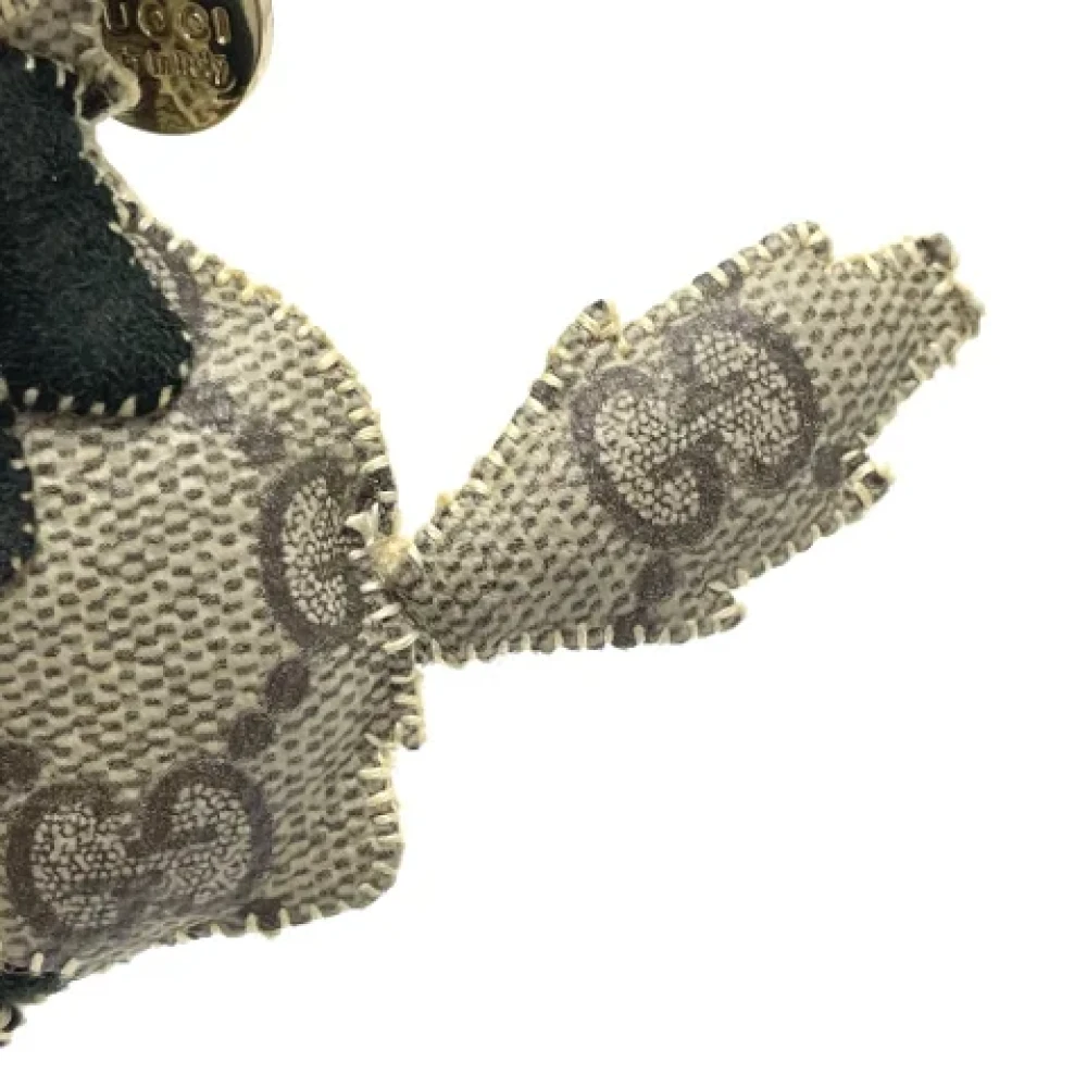 Gucci Vintage Pre-owned Fabric key-holders Beige Dames