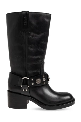 Dakota Läder Cowboy Boots