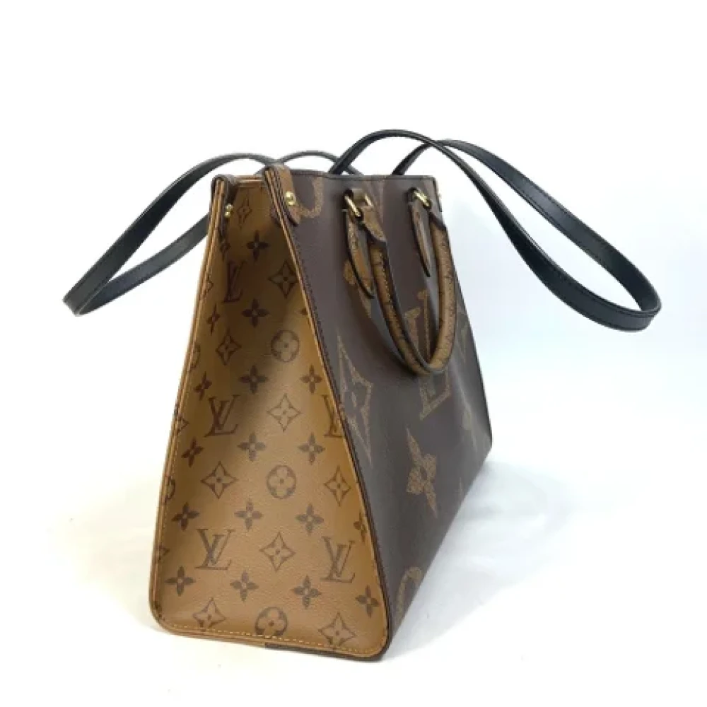 Louis Vuitton Vintage Pre-owned Fabric totes Brown Dames