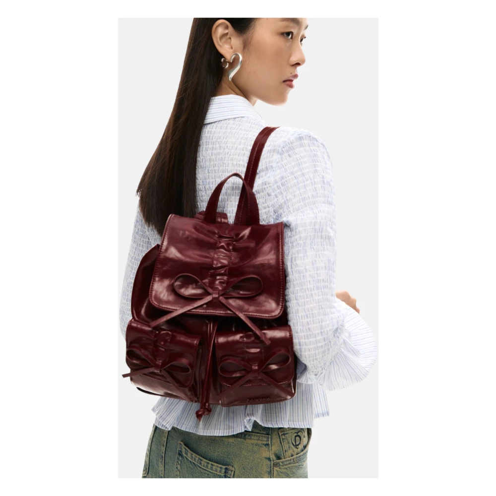 Desigual Donna Marrone Zaino Da Rodio Prisa Short - Immagine 5