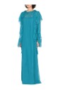 robe-midi-bleue-plissee-style-elegant