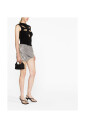 silver-mini-skirt-for-women