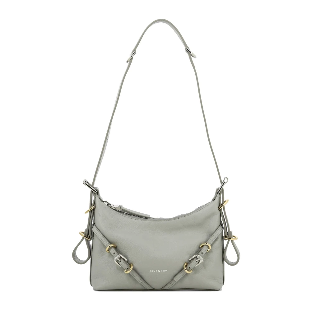 Givenchy Mini Voyou Crossbody Väska Gray, Dam