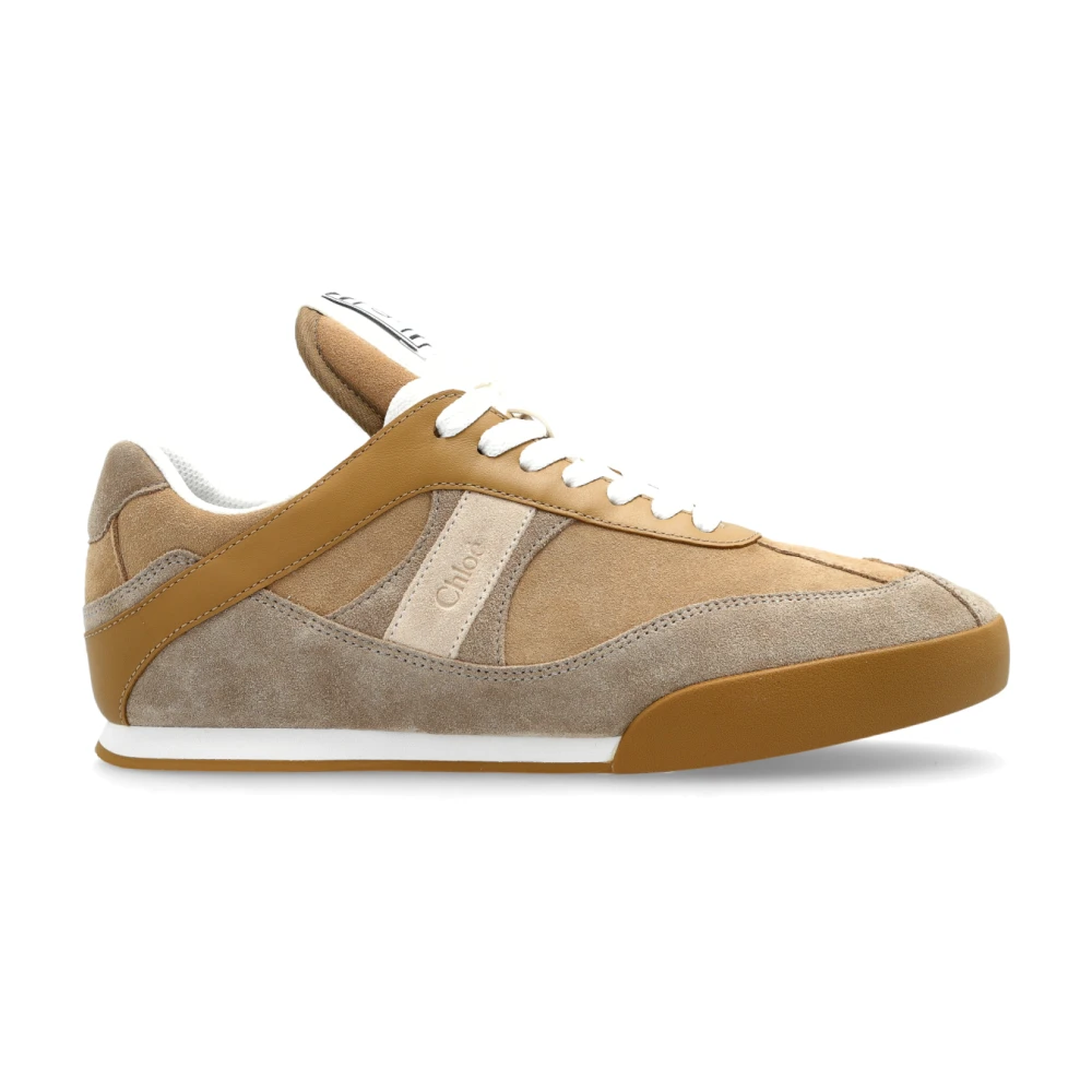 Chloé Kick sportschoenen Dames Schoenen Beige