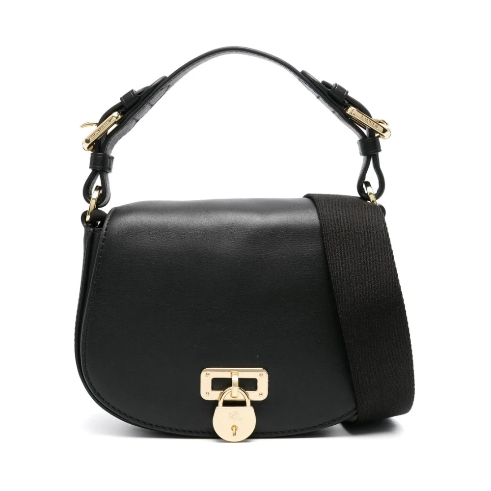 Ralph Lauren Donna Nero Borse, Taglia Unica, New,