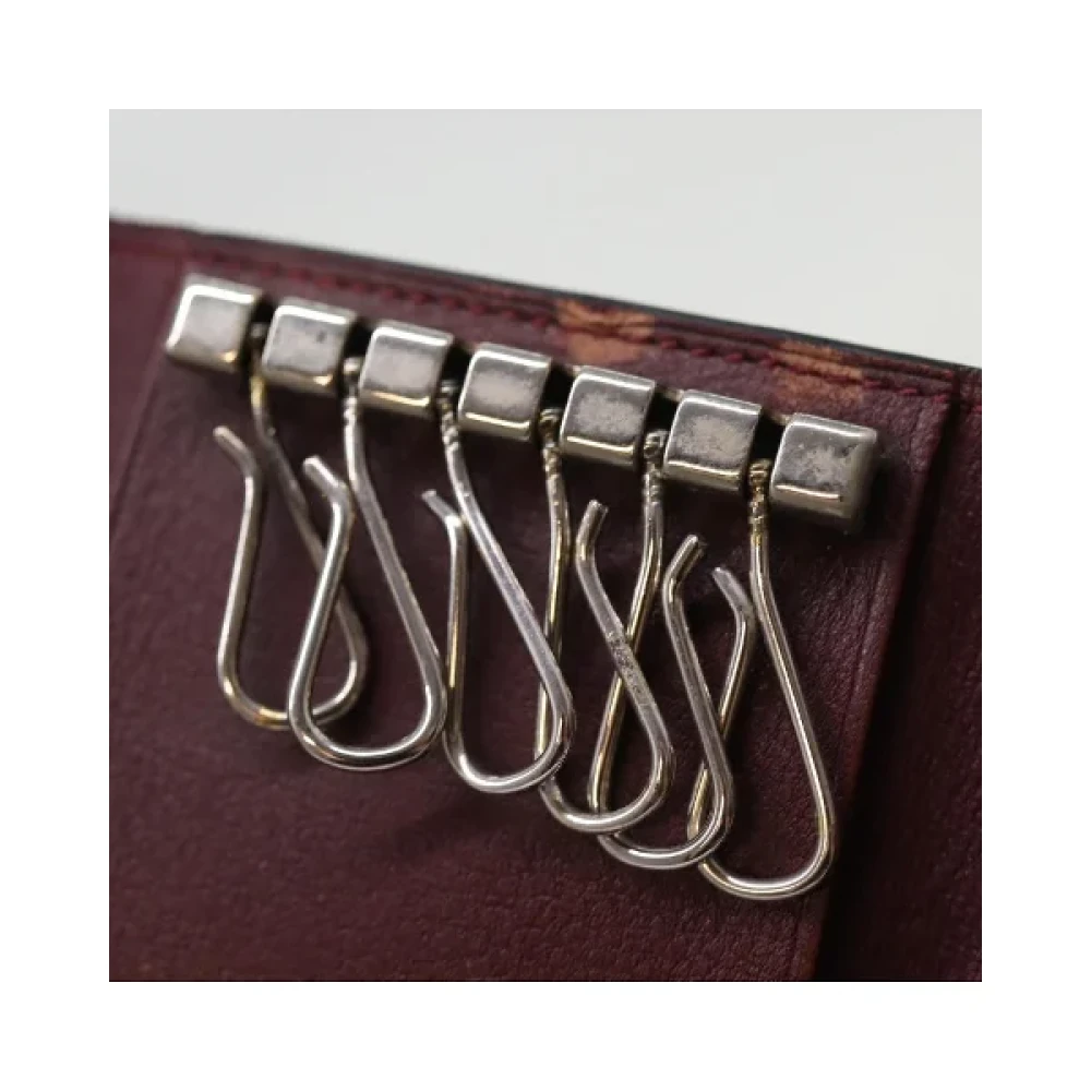 Cartier Vintage Pre-owned Leather key-holders Black Dames