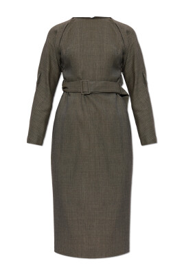 belted-draped-midi-dress