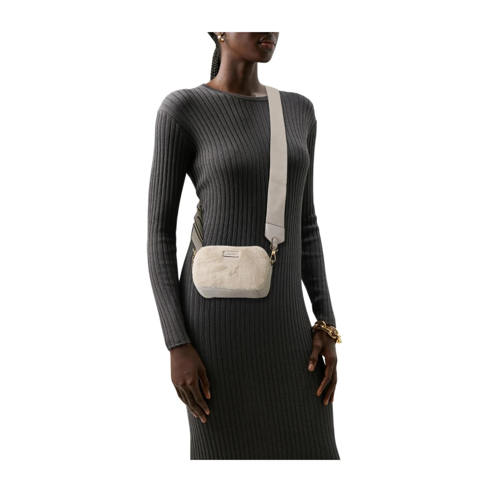 Liu Jo Camera Case Tas voor Stijlvol Fotograferen Beige Dames