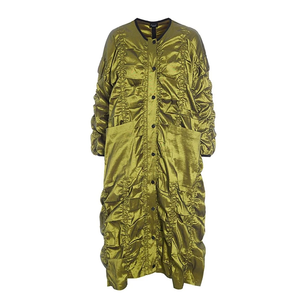 Bitte Kai Rand Changeant Stretch Jas Jurk Goud Groen Green Dames
