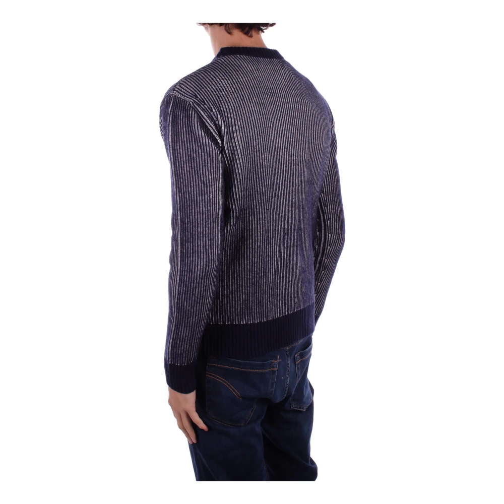 add Gestreepte Trui Blue Heren