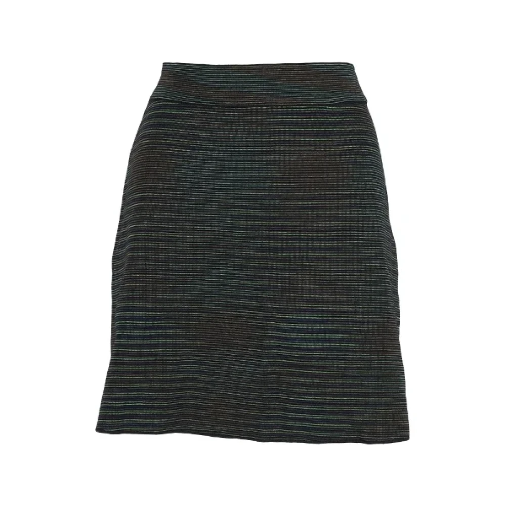 Missoni Pre-owned Wool bottoms Green Dames