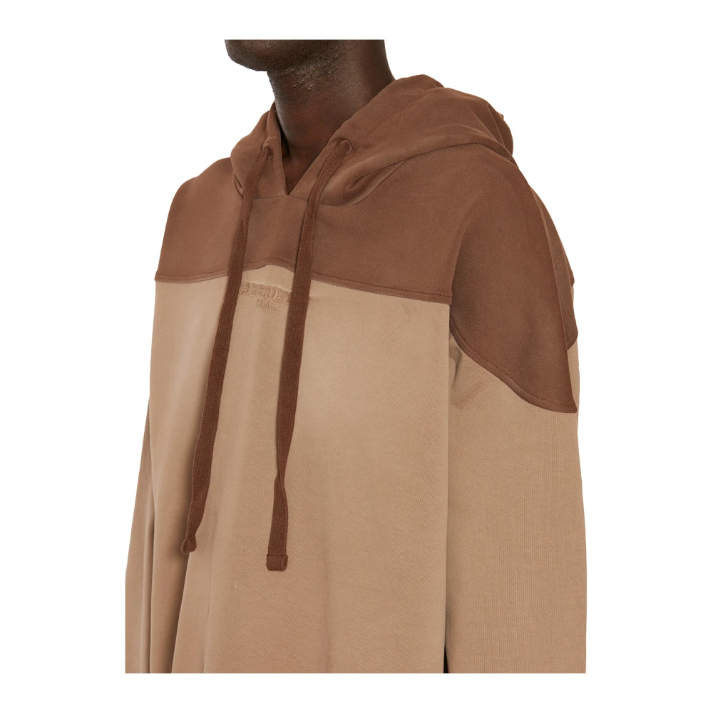 Guess Katoenen Hoodie Brown Dames