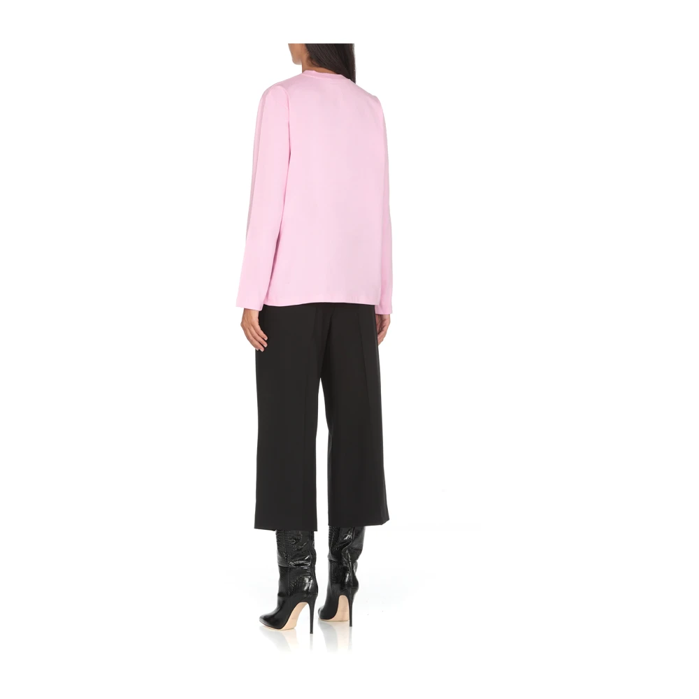 Msgm Long Sleeve Tops Pink Dames