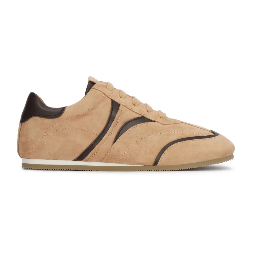 Kazar Suede Sneakers Dames Schoenen Beige