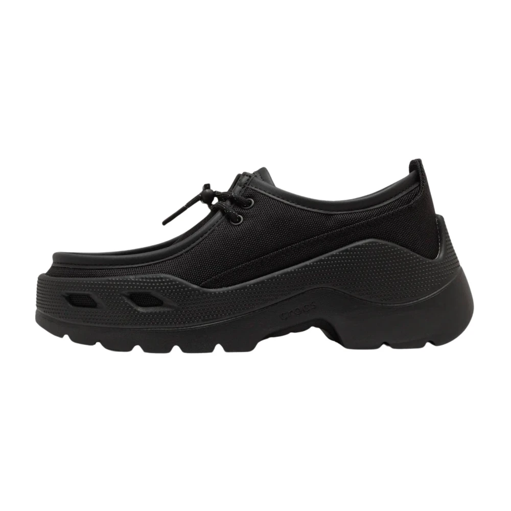Crocs Black Laced Shoes, Female, 5 Uk, Gallery Tech Shoe