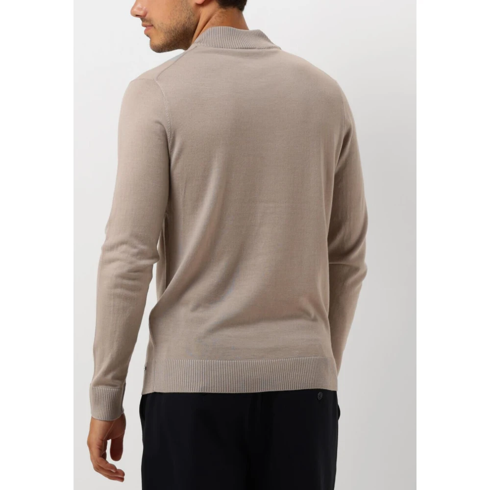 Gentiluomo Bruine Stijlvolle Trui Brown Heren