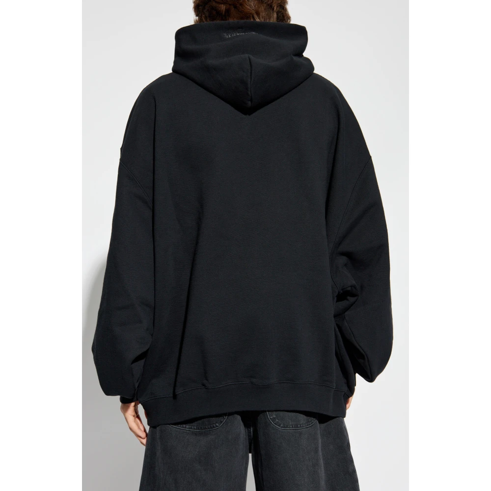 Vetements Hoodie Black Heren