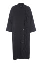 elegant-black-dress-with-vertical-ruffle