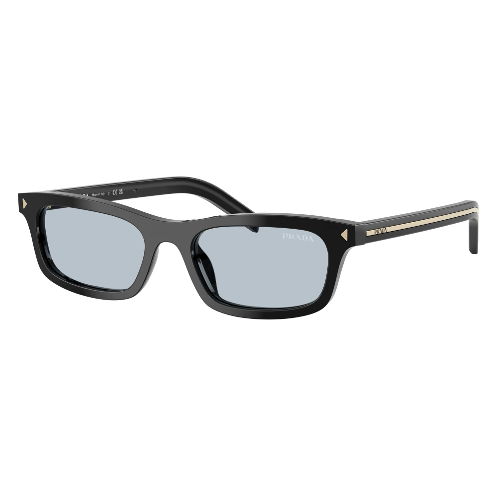 Prada Unisex Black Pr D05s Sunglasses - Sunglasses - 52 Mm - Accessories