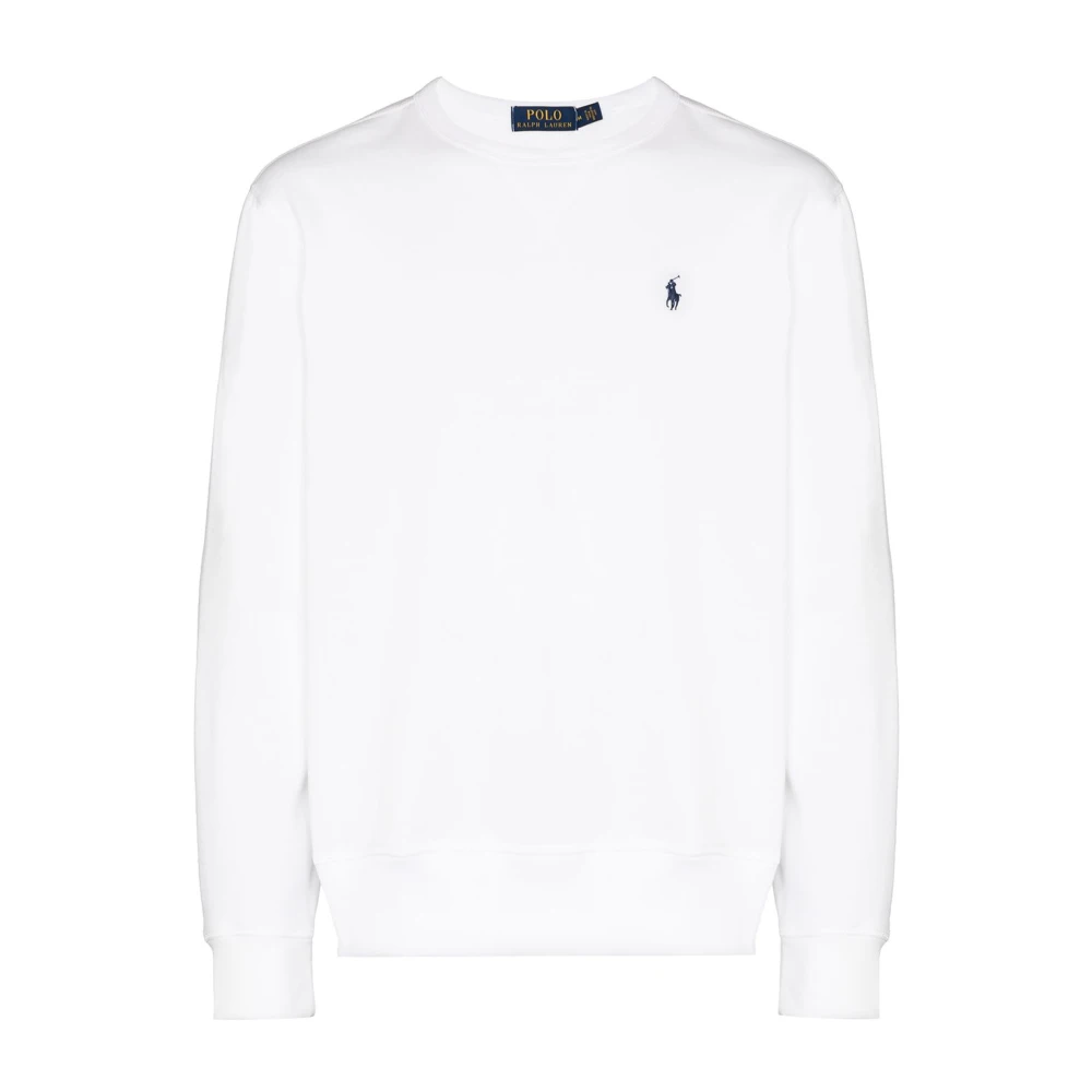 Polo Ralph Lauren Uomo Bianco Felpe, L, New,