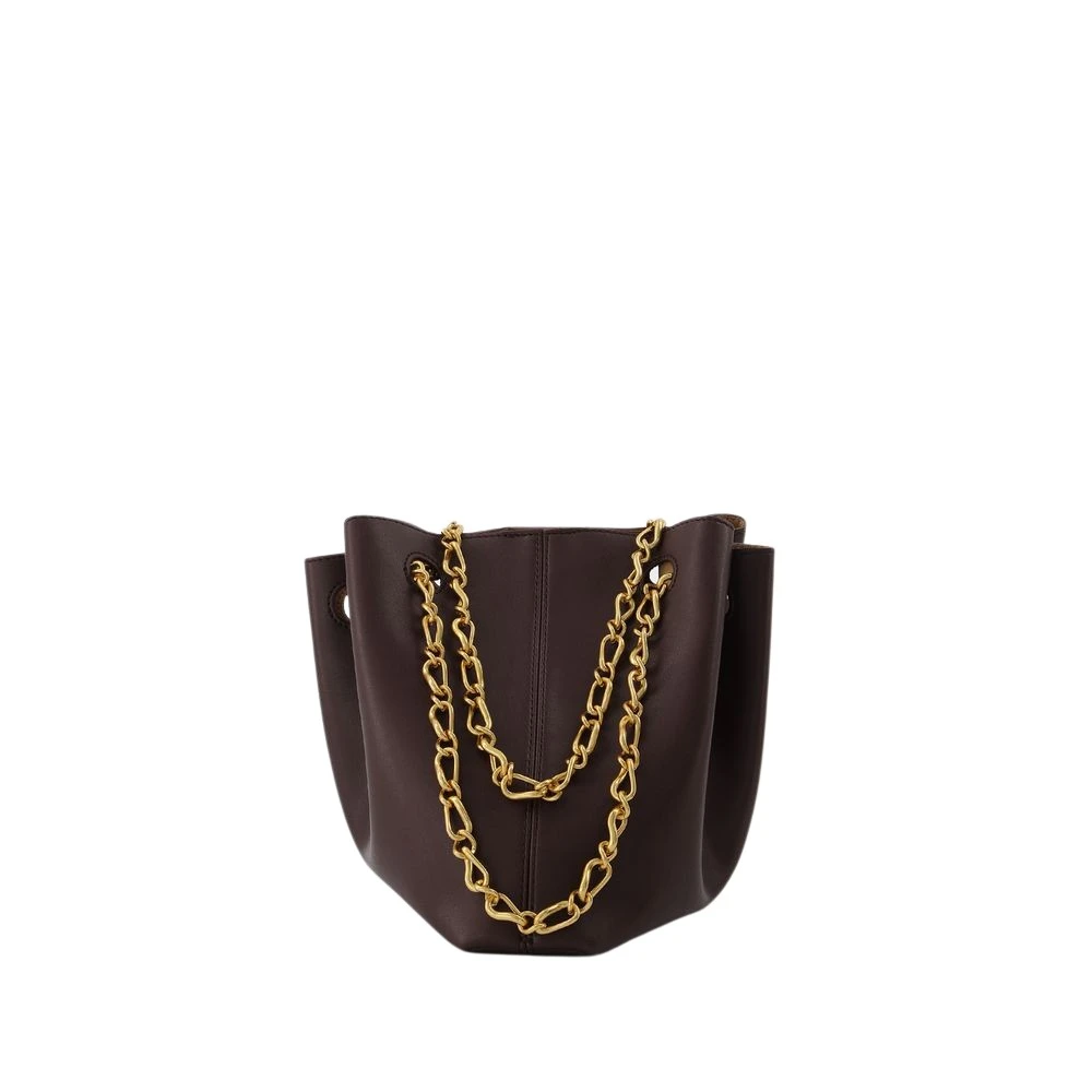 Nanushka Women's Brown The Gather Bucket Bag In Vegan Leather