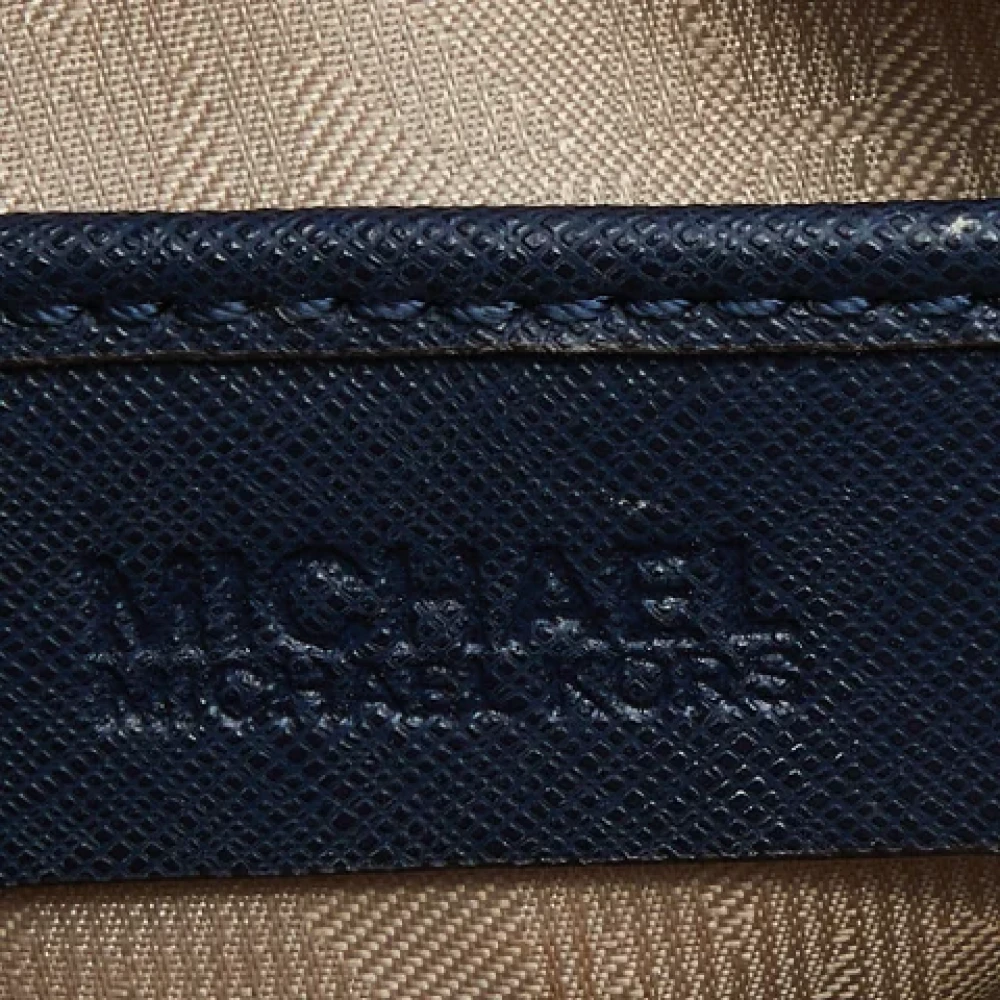Michael Kors Pre-owned Leather totes Blue Dames