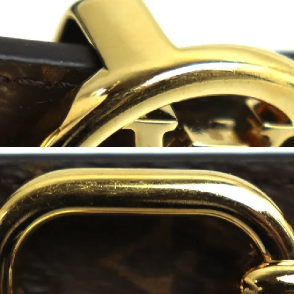 Louis Vuitton Vintage Pre-owned Fabric belts Black Dames