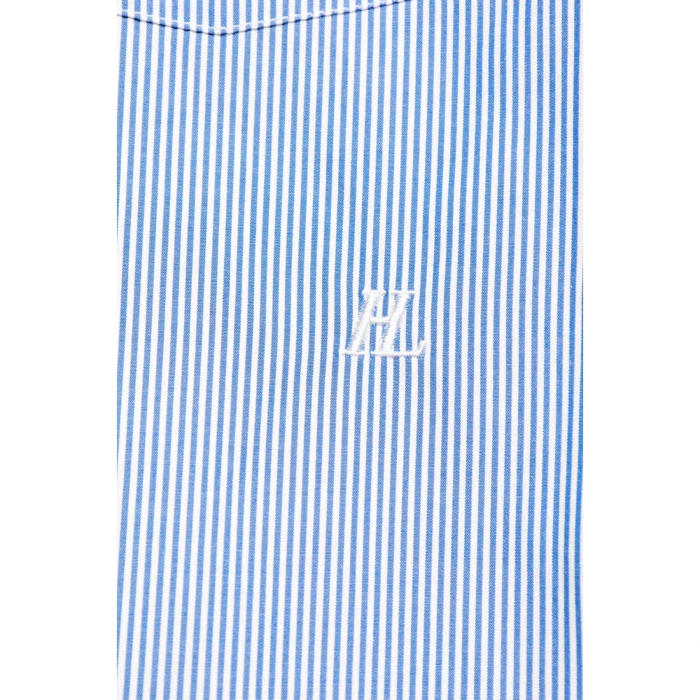 Helmut Lang Overhemd met een zak Blue Heren