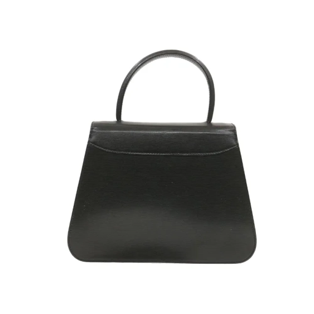Celine Vintage Pre-owned Fabric handbags Black Dames