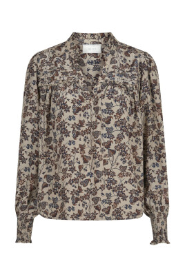 mork-taupe-bluse-med-smockmanchetter