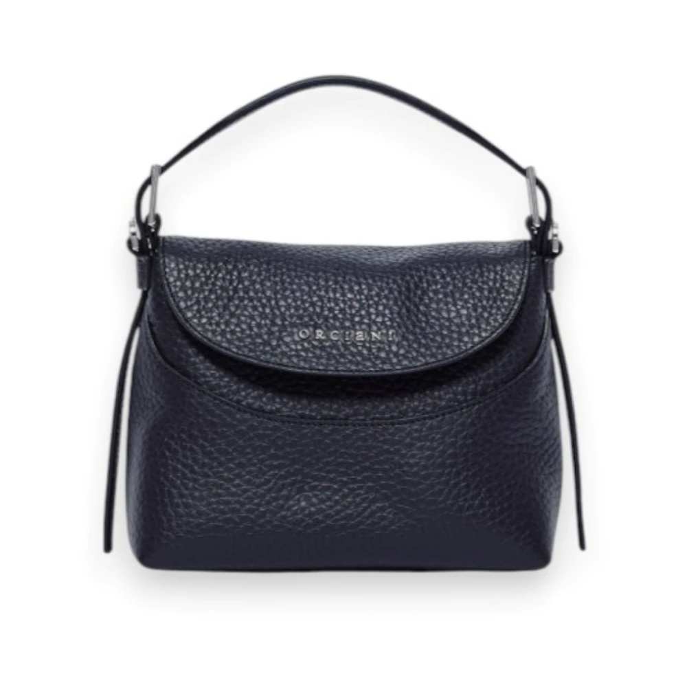 Orciani Kvinno Svart Väskor Dam, One Size, Läder, Nana Handbag