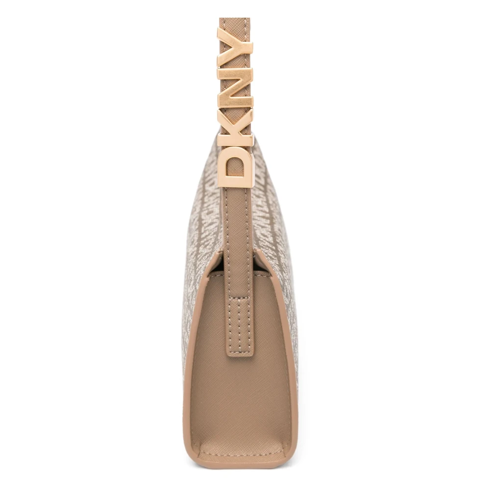 DKNY Casual Bruine Schoudertas Brown Dames