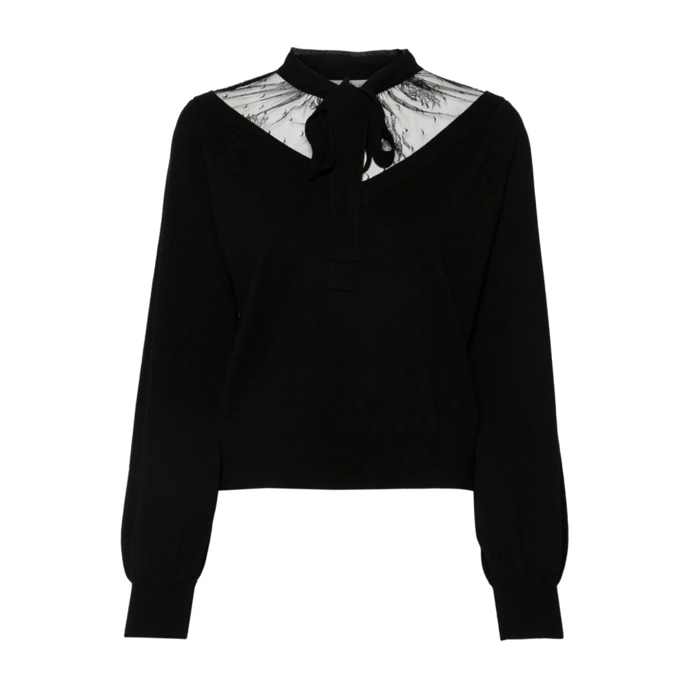 Twinset Zwart Shirt Set Black Dames