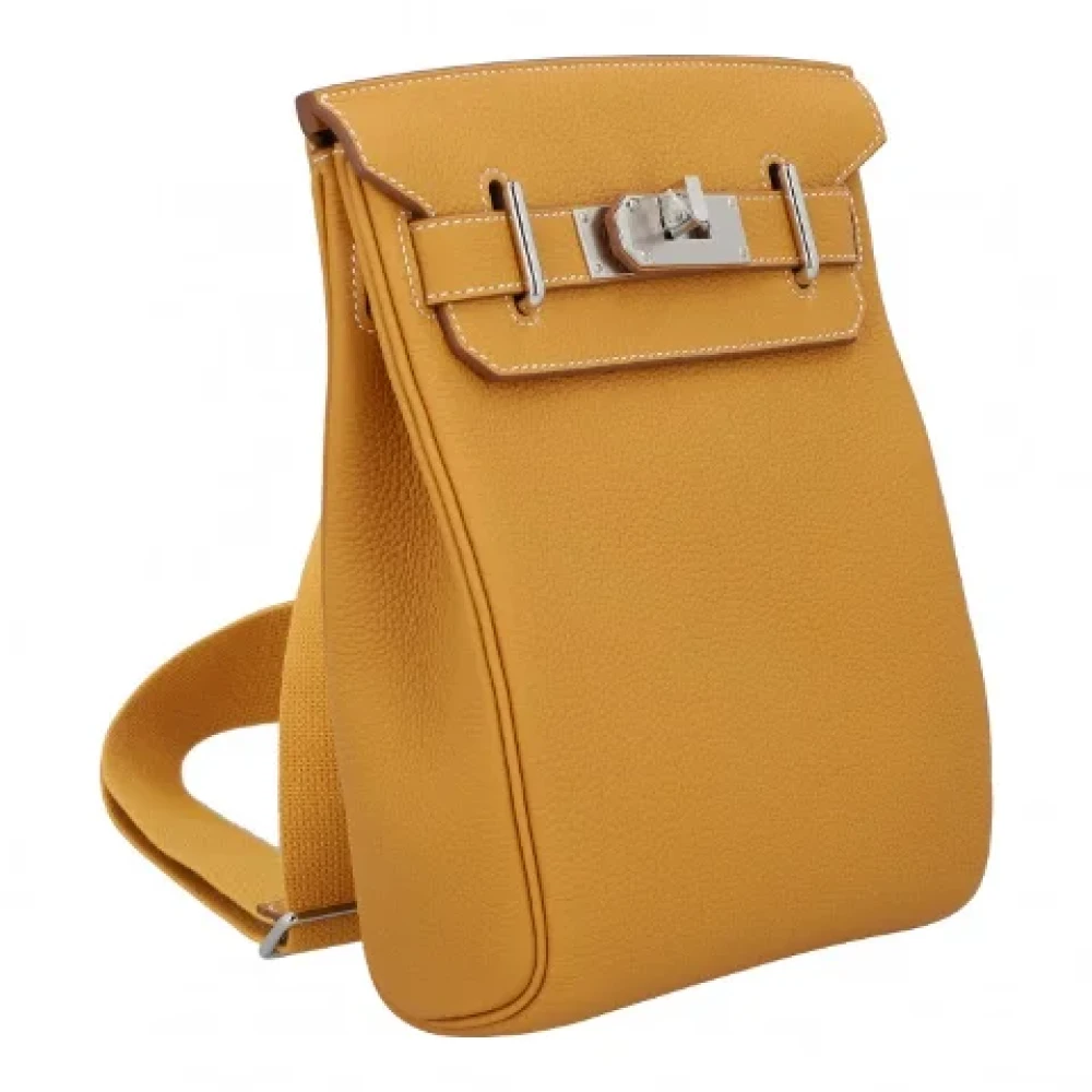 Hermès Vintage Pre-owned Leather shoulder-bags Brown Dames