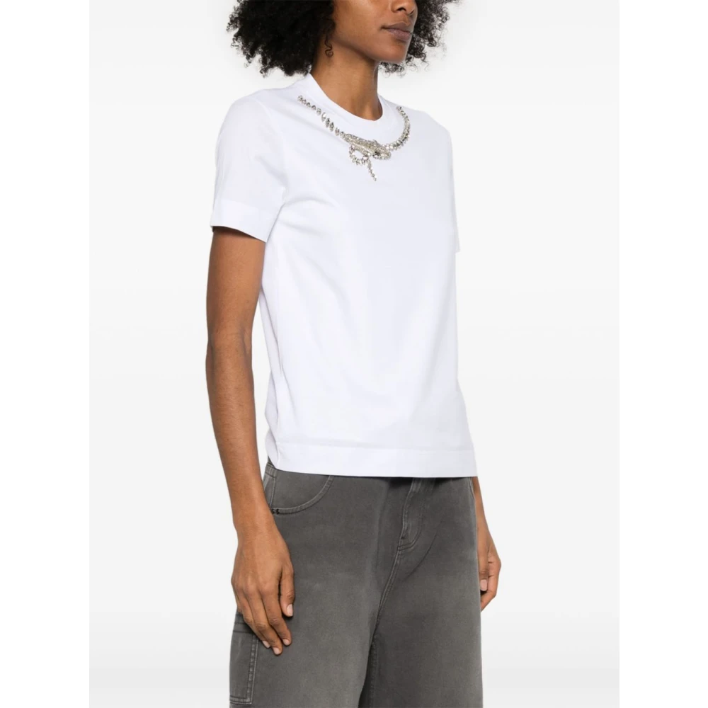 Givenchy Slim Tee Wit White Dames