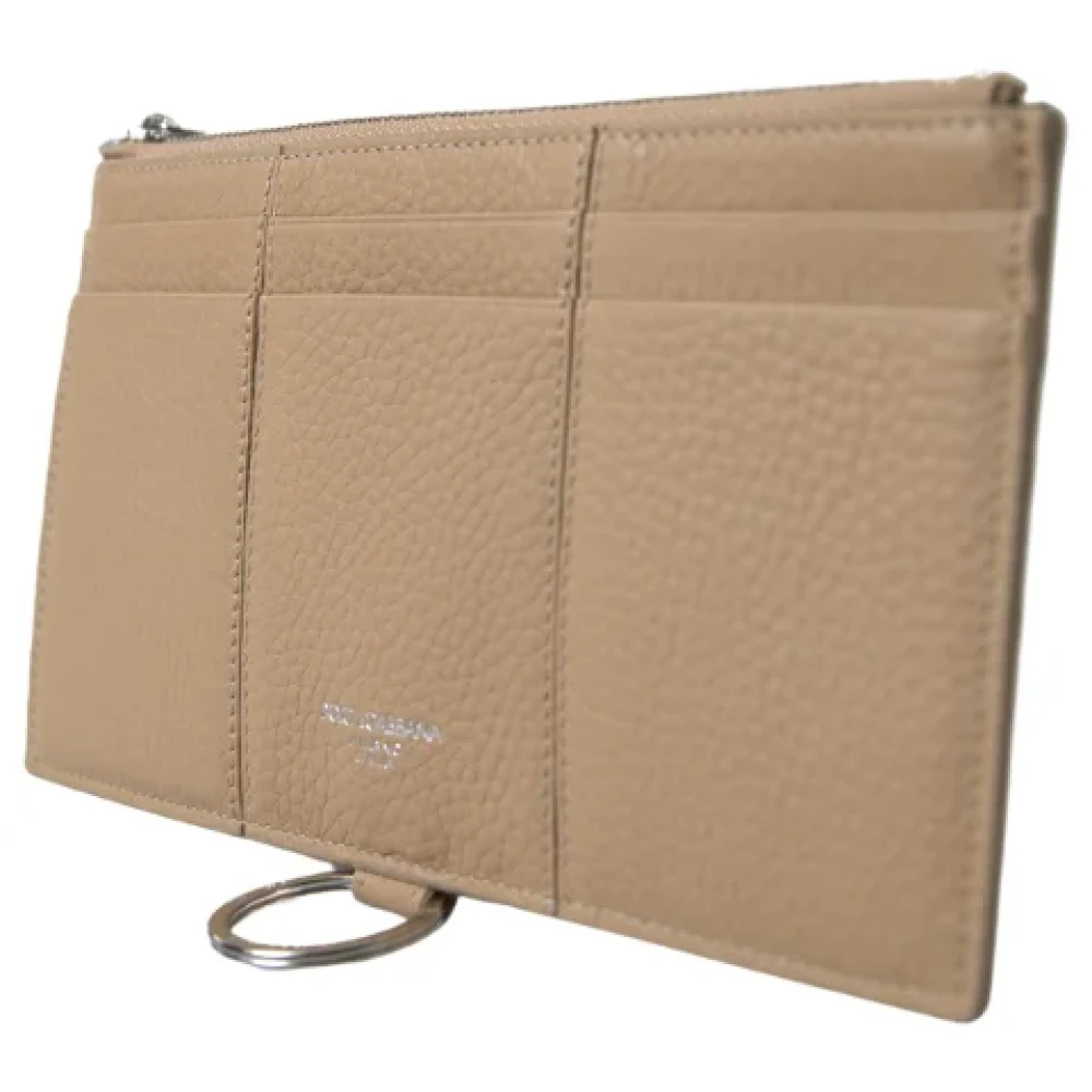 Dolce & Gabbana Pre-owned Canvas wallets Beige Dames