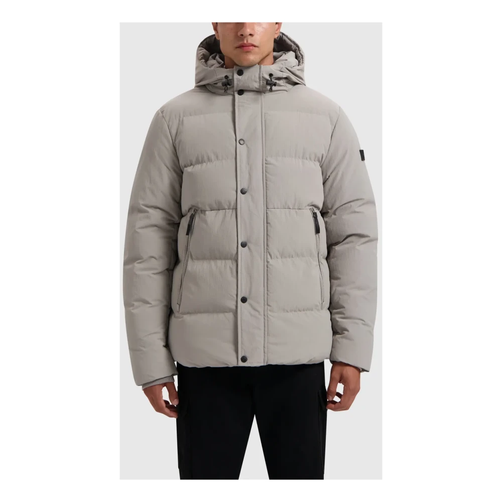 Pure Path Actieve Hoodie Grijs Effen Gray Heren