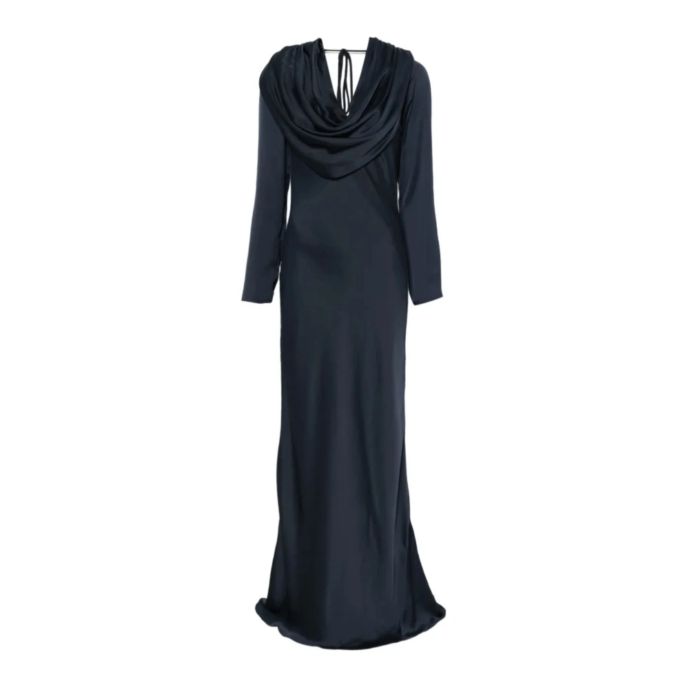 Rotate Birger Christensen Sky Captain Gown - Female - Gowns - Blue - 3XS - Dresses