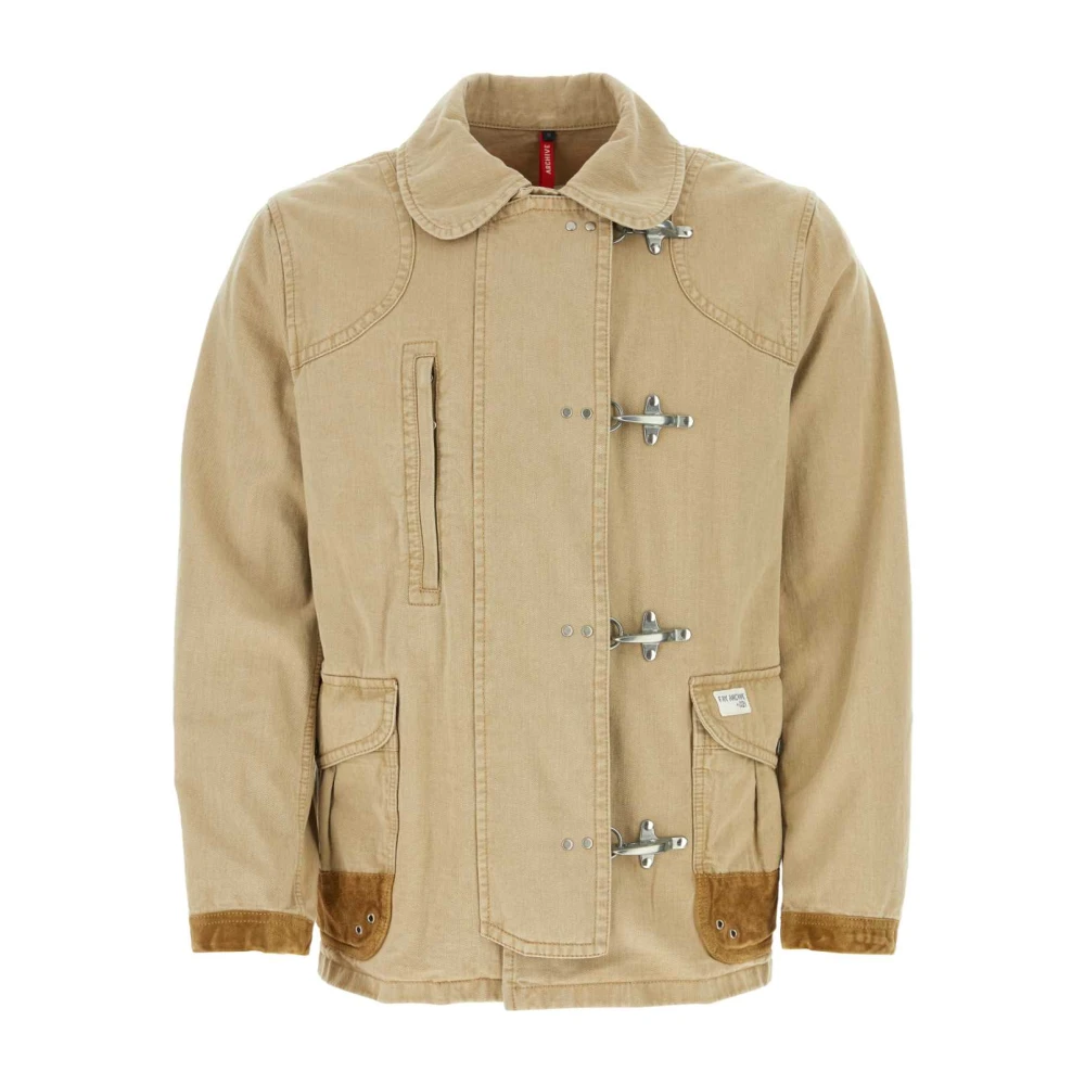 Fay Stijlvolle Beige Katoenen Jas Beige Heren